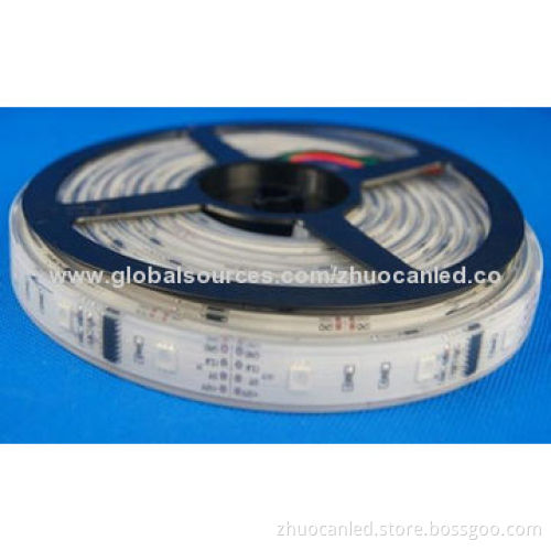 LED flexible strip, ws2801, SMD5050, waterproof